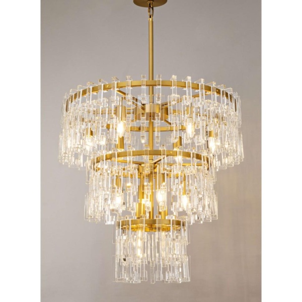 Подвесная люстра iLamp Rockefeller 6355-750 BR