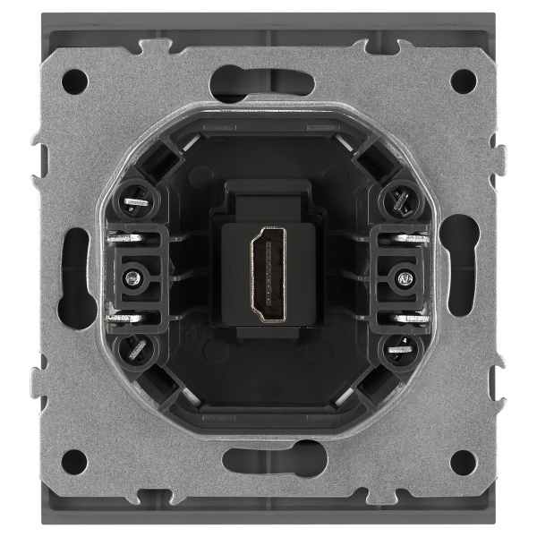 Розетка ЭРА Arktik 16-3114-06 HDMI графит Б0070509