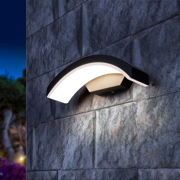 Уличный настенный светодиодный светильник Elektrostandard 1671 Techno LED Asteria D a035817