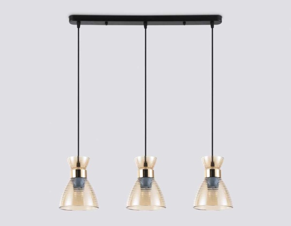Светильник подвесной со стеклянными плафонами Ambrella light Traditional TR3404