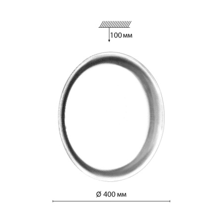 Настенно-потолочный светильник Sonex JOLLY 7775/DLN
