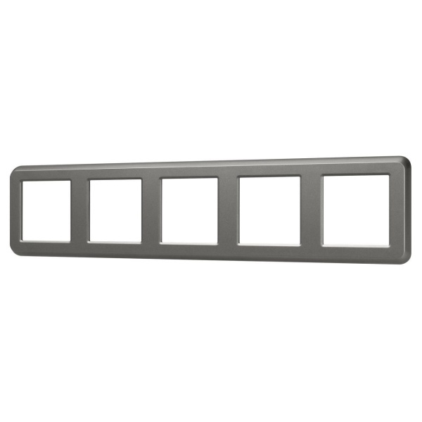 Рамка пластиковая FRM-VERSA-PL-5-GR Arlight 045192