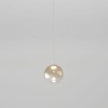 Подвесной светодиодный светильник Eurosvet Wonder 50234/1 Led янтарный