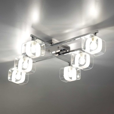 Потолочная люстра Citilux Вирта Хром CL139161