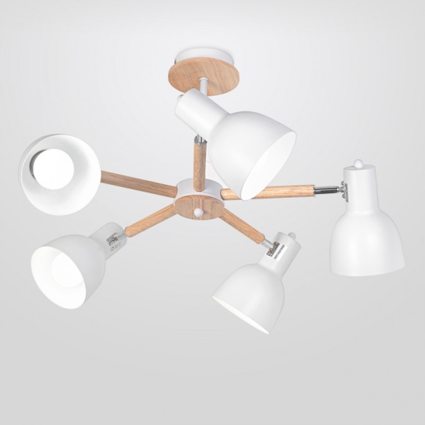 Потолочная люстра IMEX MD.4748-5-S WH+CH