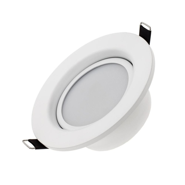 Встраиваемый светодиодный светильник Arlight LTD-80WH 9W Warm White 120deg 018043