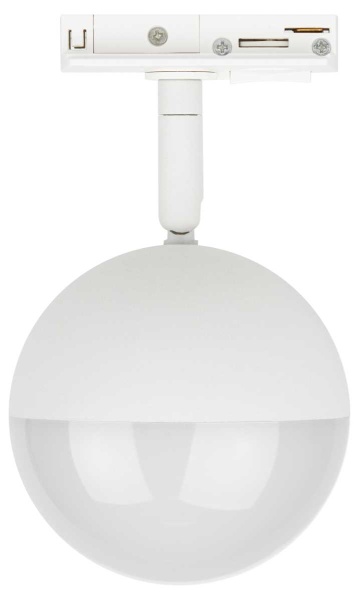 Трековый светильник однофазный ЭРА Round TR42-GX53 WH Б0054177