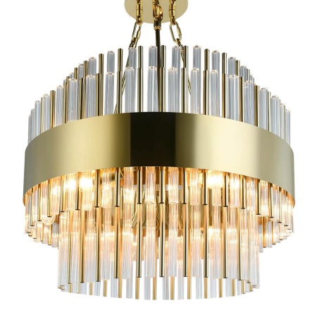 Подвесная люстра Lumien Hall Флоридия LH3054/12P-GDCG