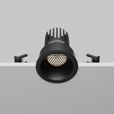 Встраиваемый светильник Maytoni Technical Dip DL115-10W-4K-B