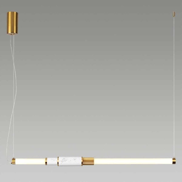 Подвесной светодиодный светильник Odeon Light Midcent Marmi 4359/14L