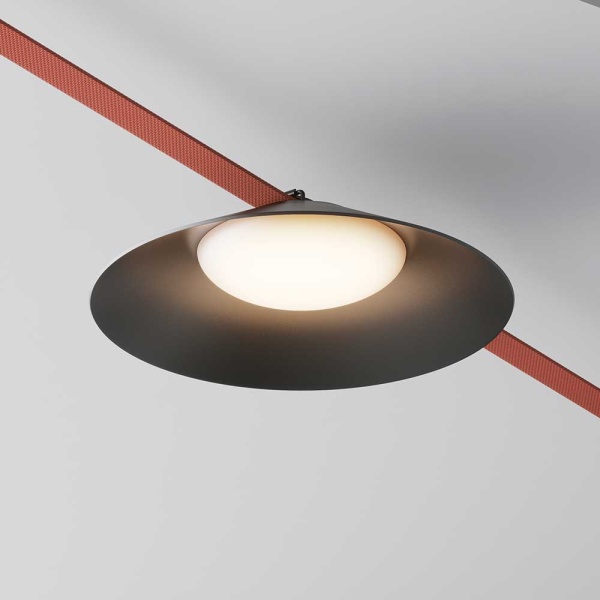 Подвесной светодиодный светильник Maytoni Technical Pendant system Parity Campana TR127B-12W3K-B