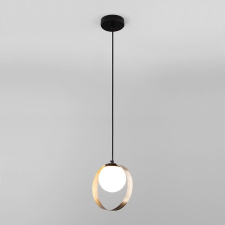 Подвесной светильник Eurosvet Dublin 50205/1 черный/бронза