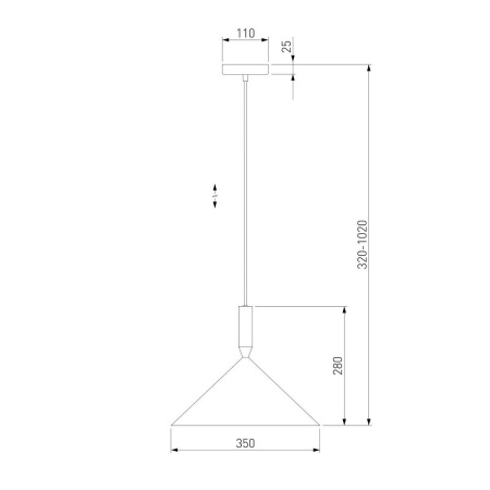 Подвесной светильник Eurosvet Nippon 50024/1 белый