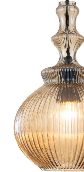 Подвесной светильник Indigo Ideale 11011/1P Amber V000131