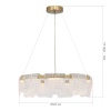 Подвесной светодиодный светильник ST Luce Voile SL6021.203.54