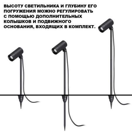 Ландшафтный светильник Novotech Landscape Street 359713