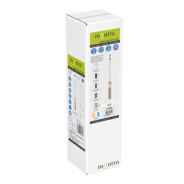 Подвесной модульный светильник без основания Mantra Spark 9327