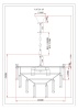 Подвесная люстра Moderli Crystal V10738-9P