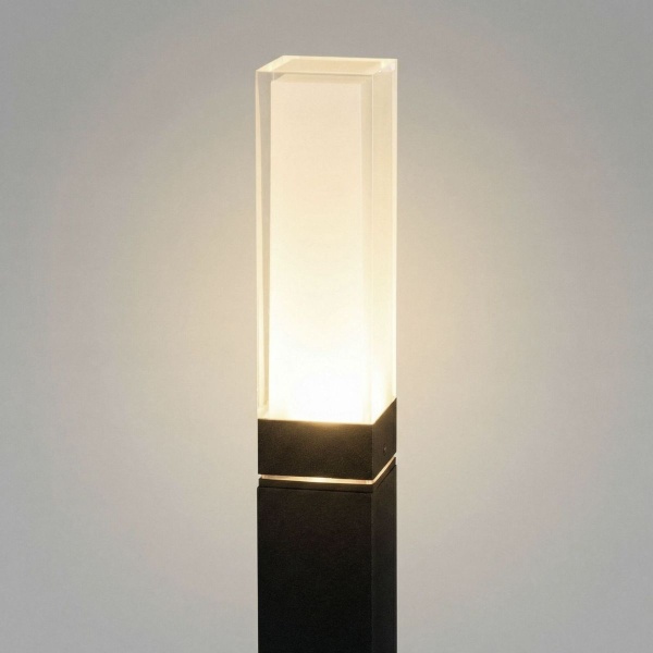 Ландшафтный светодиодный светильник Elektrostandarda 1537 TECHNO LED 3000K чёрный a072069