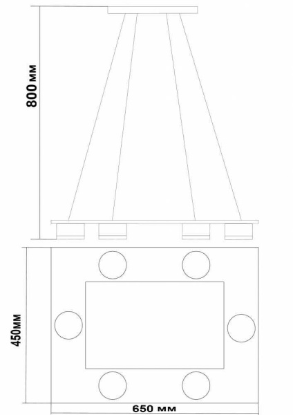 Подвесная светодиодная люстра Lucia Tucci Natura 152.6 Led Venge
