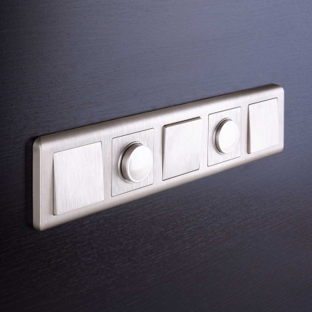 Выключатель Werkel одноклавишный проходной перламутровый рифленый W1112013 4690389160820