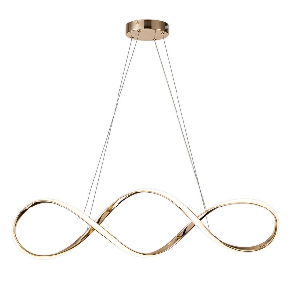 Подвесной светодиодный светильник Escada Knot 10236/1LED Gold