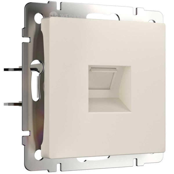 Розетка Ethernet RJ-45 Werkel айвори W1181062 4690389192241