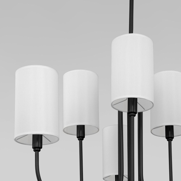 Подвесная люстра Eurosvet Abbey 60164/6 черный Smart