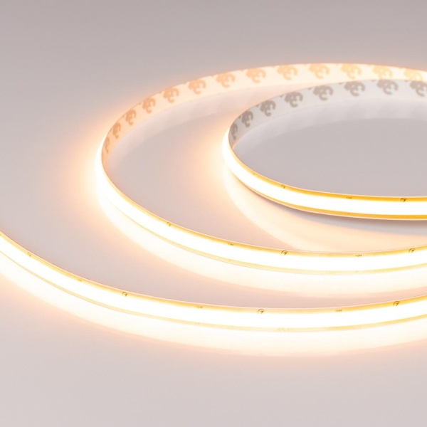 Светодиодная лента SOB-M288-10mm 24V Warm2400 (10 W/m, IP20, 5m) Arlight 062072