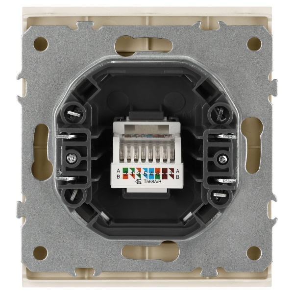 Розетка ЭРА Arktik 16-3107-04 информационная RJ45 шампань Б0070477