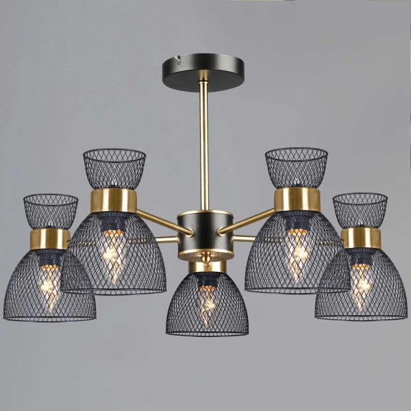 Люстра Reluce 39760-0.3-05 COP+BK