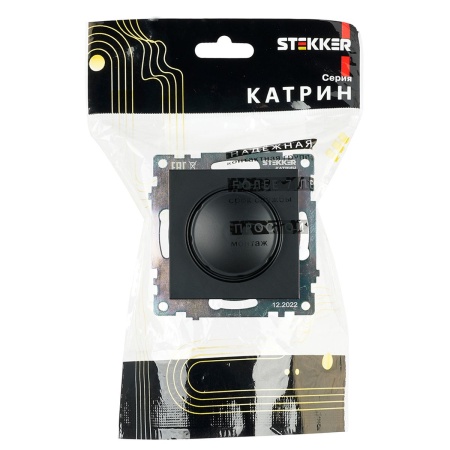 Диммер Stekker Катрин черный GLS10-7106-05 39615