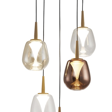 Подвесная светодиодная люстра Mantra Andromeda 8932+5PL (8942-8945)