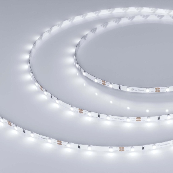 Светодиодная лента Arlight 4,8W/m 60LED/m 2835SMD холодный белый 5M 028612(2)