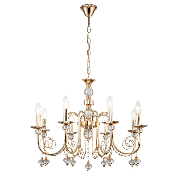 Подвесная люстра Escada Shine 678/8PL Gold