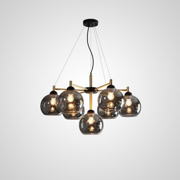 Подвесная люстра Imperium Loft Etna D57 Amber 344131-26