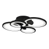 Потолочная светодиодная люстра iLedex Ring A001/4 MBK
