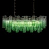 Подвесная люстра Loft IT Murano 10580/1000R Clear green