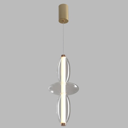 Подвесной светодиодный светильник Crystal Lux Quasar SP14W Led Transparent