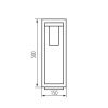 Садовый светильник Kanlux VIMO 50 BR 34985