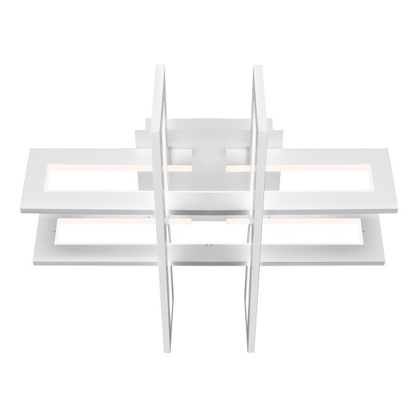 Потолочный светодиодный светильник iLedex Stalker 9082-600*600-X 96W WH