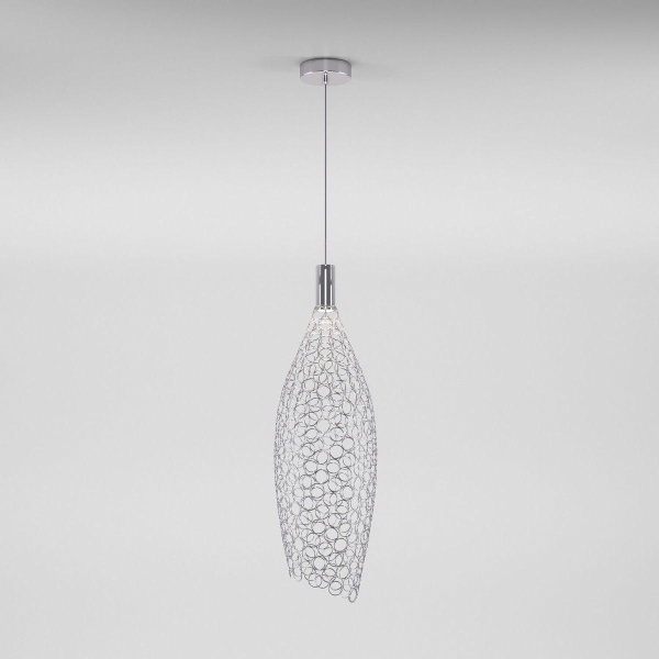Подвесной светодиодный светильник Eurosvet Ruche 90352/1 хром