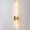 Настенный светодиодный светильник Crystal Lux Lineup AP18W Led Brass
