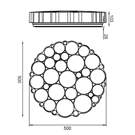 Потолочный светильник Vele Luce Bible VL7156L01