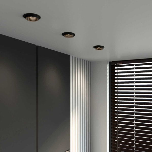 Встраиваемый светильник Elektrostandard 25007/01 GU10 чёрный a064251