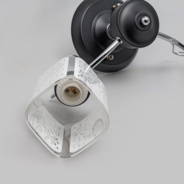 Потолочная люстра IMEX MD.1087-3-S BK+CH