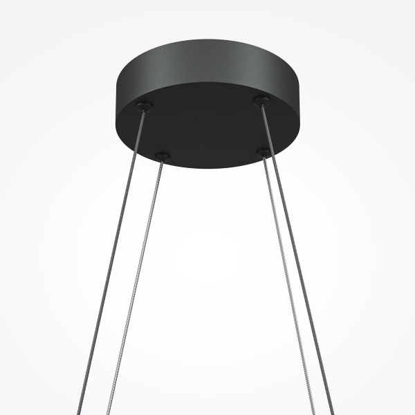 Подвесной светодиодный светильник Maytoni Halo MOD244PL-L50BK