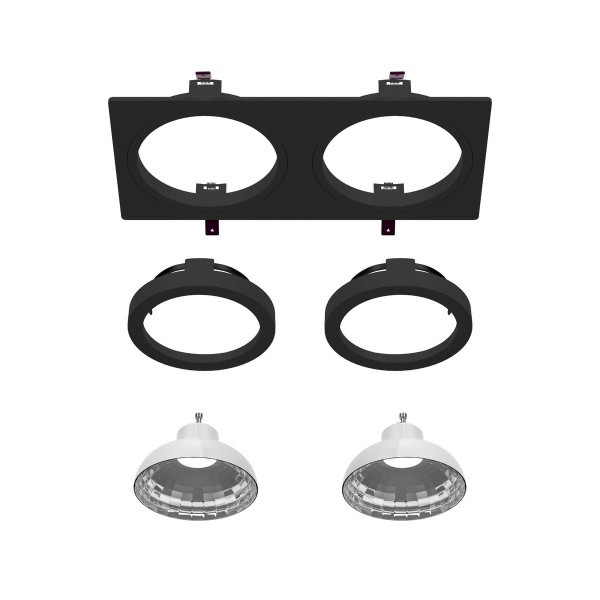 Встраиваемый светильник Favourite Lamppu 4646-2C