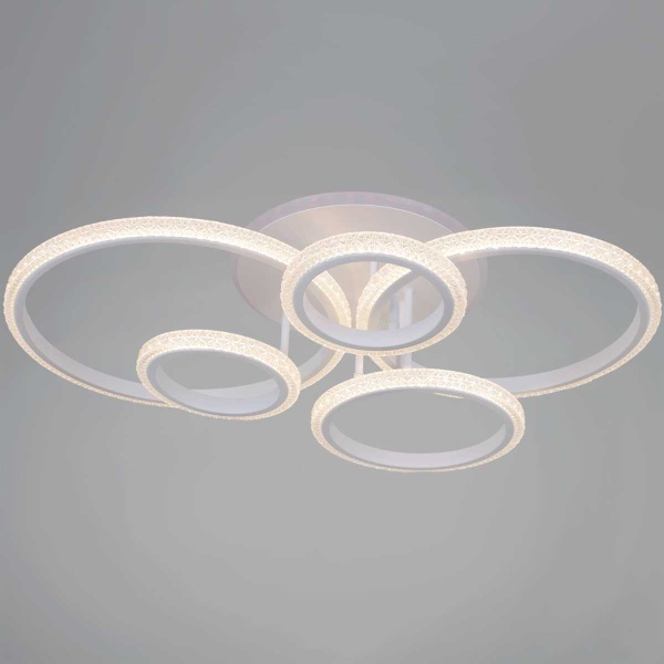 Светильник потолочный Reluce 06333-0.3-5+5A WH (RGB)