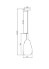 Подвесной светильник Maytoni Duality MOD271PL-01B7